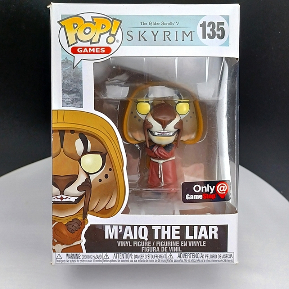 Funko Pop! Games Skyrim M'aiq the Liar Vinyl Figure